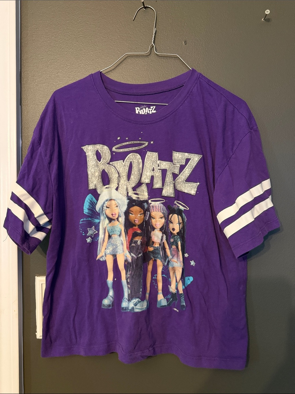 Bratz Graphic Tee - Purple Short Sleeve Top